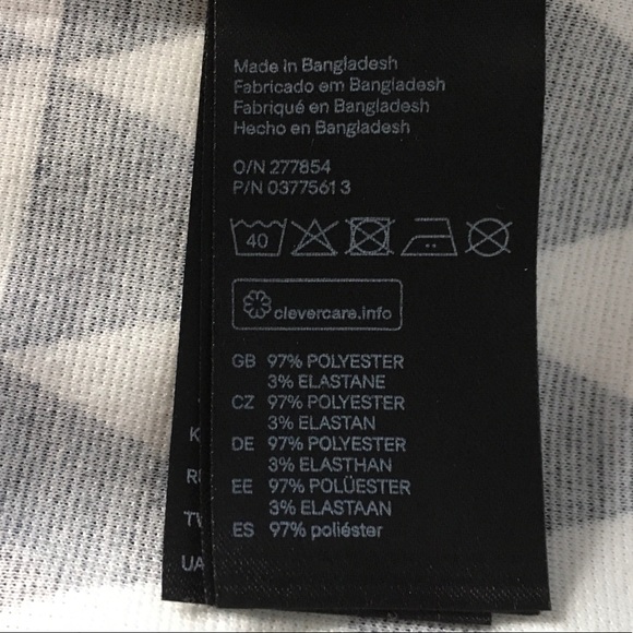 H&M Geometric Black and White Dress - Picture 5 of 5